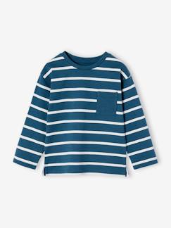 Niño-Camisetas y polos-Camisetas-Camiseta a rayas personalizable para niño