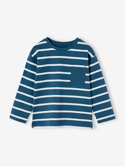 Niño-Camisetas y polos-Camiseta a rayas personalizable para niño