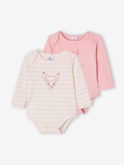 Pijamas y bodies bebé-Pack de 2 bodies Disney® Bambi para bebé