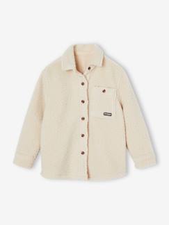 Niño-Camisa de sherpa para niño