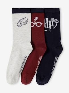 Niño-Ropa interior-Calcetines-Pack de 3 pares de calcetines Harry Potter® infantiles