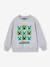 Sudadera Minecraft® infantil gris jaspeado 