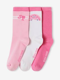 OEKO-TEX®-Pack de 3 pares de calcetines Barbie® infantiles