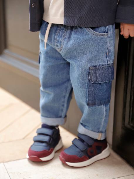 Zapatillas con cierre autoadherente para niño lote azul 