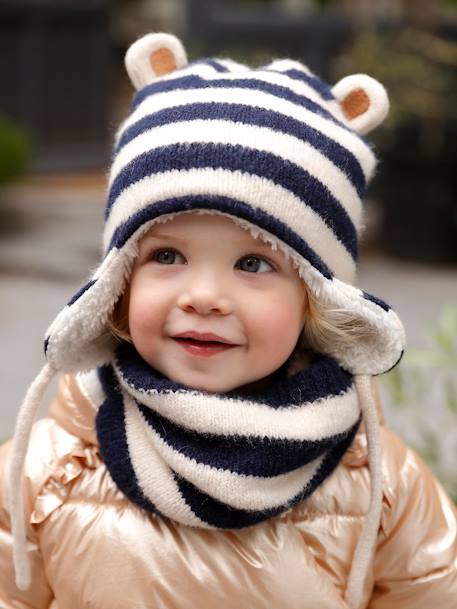 Conjunto estilo peruano para bebé niño crudo 