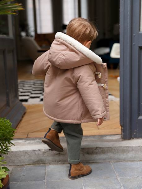 Parka estilo austríaca con capucha para bebé capuchino 