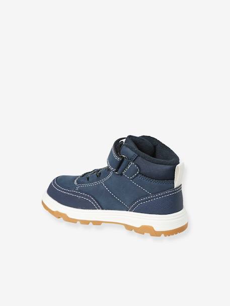 Zapatillas infantiles con cordones y cierre autoadherente - azul azul 