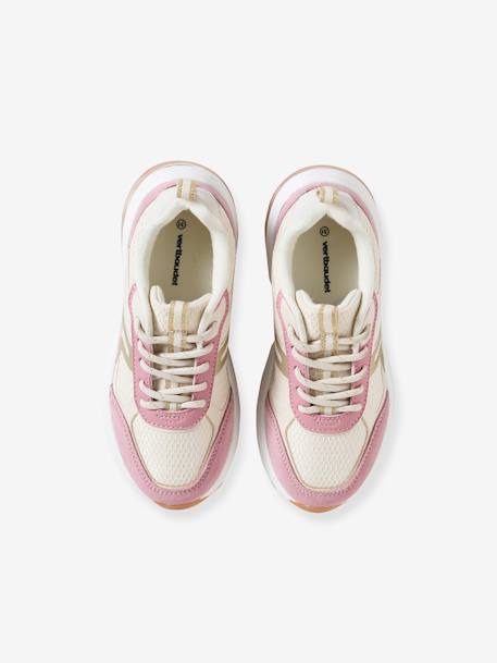 Zapatillas con cordones lote rosa 