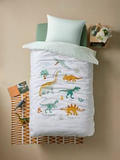 Textil Hogar y Decoración-Ropa de cama niños-Fundas nórdicas-Conjunto de cama infantil Magicouette DINOSAURIOS