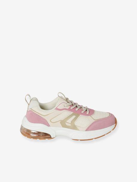 Zapatillas con cordones lote rosa 