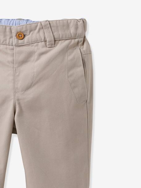 Pantalón chino para bebé CYRILLUS beige 