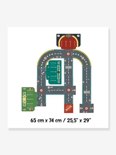 Circuito urbano - puzzle gigante DJECO multicolor 