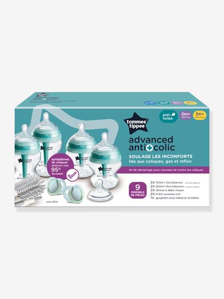 Kit de nacimiento anticólico avanzado de TOMMEE TIPPEE transparente 