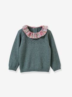 -Jersey niña con cuello Liberty® CYRILLUS