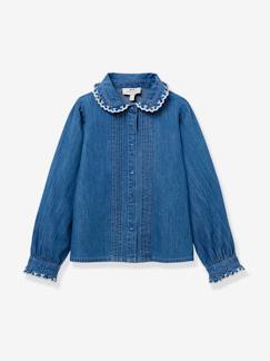 Niña-Camisa denim ligero niña CYRILLUS