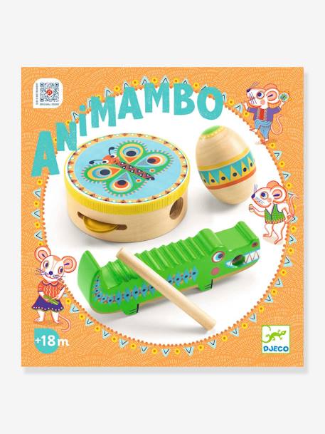 Conjunto de percusión Animambo DJECO multicolor 