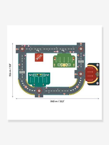 Circuito urbano - puzzle gigante DJECO multicolor 