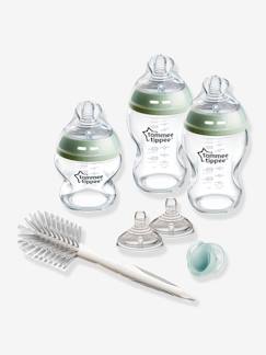 Puericultura-Comida-Biberones y accesorios-Kit de nacimiento de cristal Natural Start TOMMEE TIPPEE