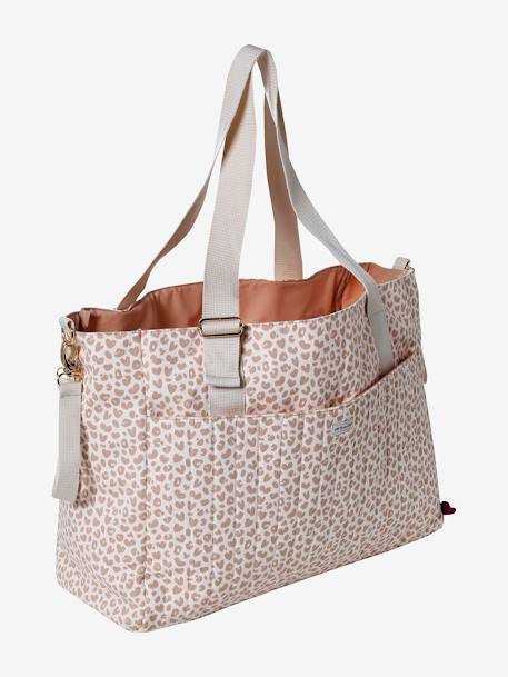 Bolsa cambiador maxi LOVELY LEO rosa estampado 