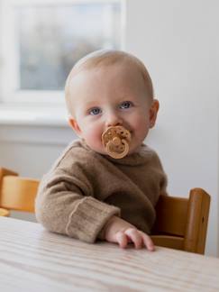 Puericultura-Comida-Lote de 2 chupetes tetina BIBS Bohème, tamaño 2 de 6 a 18 meses