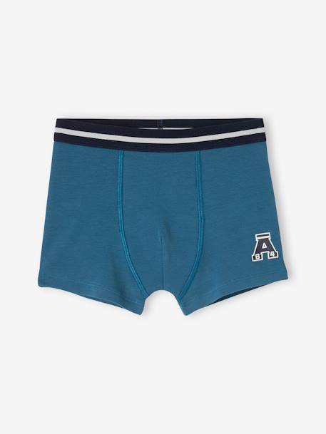 Pack de 5 boxers para niño azul marino 