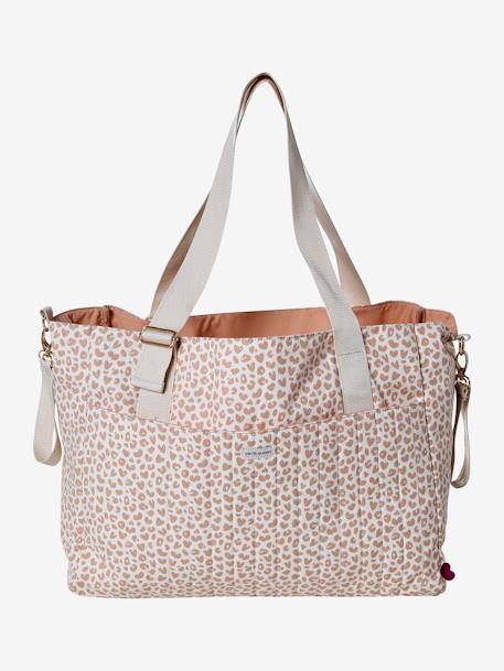 Bolsa cambiador maxi LOVELY LEO rosa estampado 