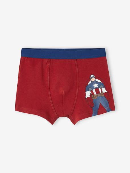 Pack de 3 boxers Marvel® Vengadores lote rojo 