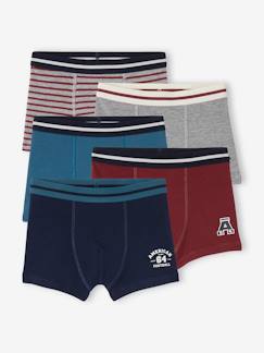 Niño-Ropa interior-Slips y bóxers-Pack de 5 boxers para niño