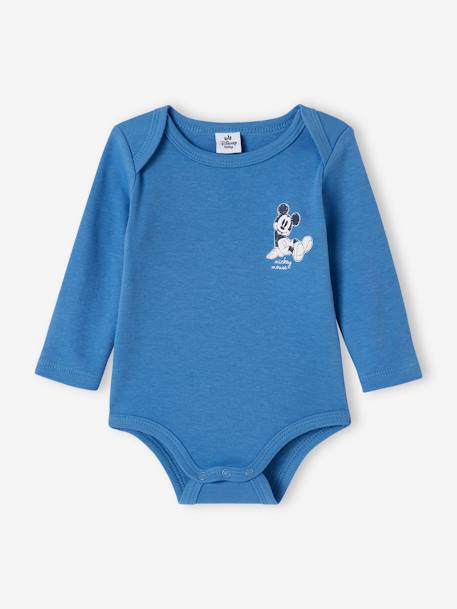 Pack de 2 bodies Disney® Mickey para bebé azul chambray 