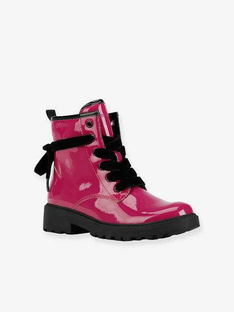 Botines con cordones CASEY girl GEOX fucsia 