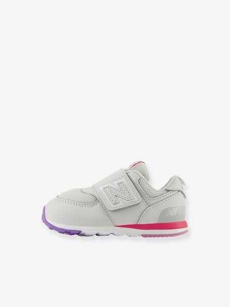 Zapatillas con cierre autoadherente NW574KII NEW BALANCE® infantiles gris 