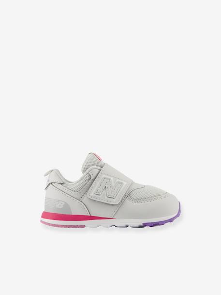 Zapatillas con cierre autoadherente NW574KII NEW BALANCE® infantiles gris 