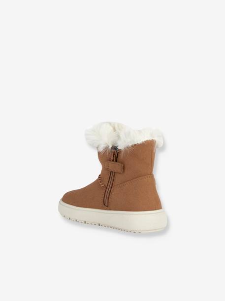 Botas infantiles J Theleven GEOX® con pelo sintético camello 