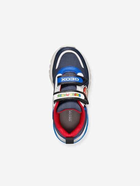 Zapatillas J CIBERDRON GEOX® infantiles con luces azul marino 