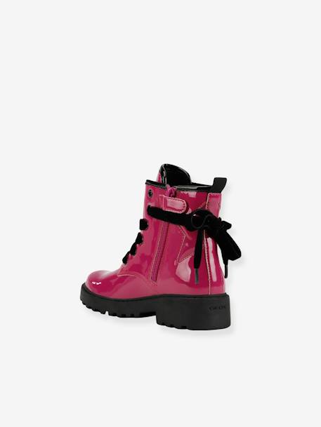 Botines con cordones CASEY girl GEOX fucsia 