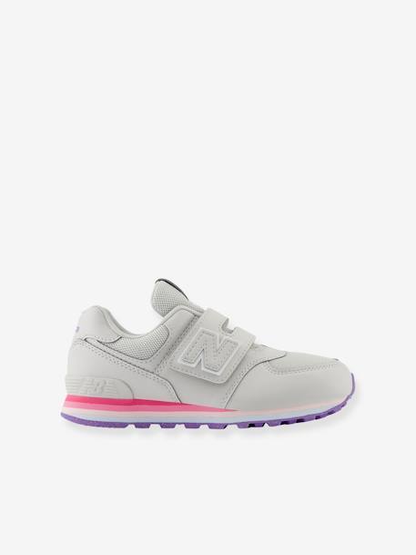 Zapatillas con cierre autoadherente PV574KII NEW BALANCE® infantiles gris 