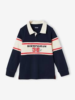 Niño-Camisetas y polos-Polo estilo rugby para niño