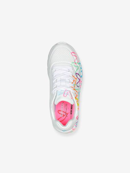 Zapatillas Skechers x JGoldcrown: Skechers Street(TM) Uno Lite - Spread the Love - SKECHERS® infantiles blanco 