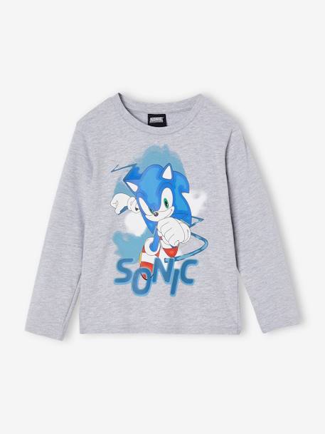 Pijama Sonic® infantil gris jaspeado 