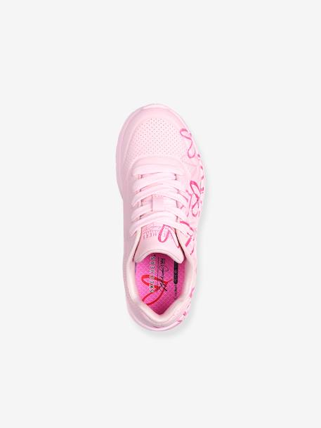 Zapatillas Skechers x JGoldcrown: Skechers Street(TM) Uno Lite - Spread the joy - SKECHERS® infantiles rosa 