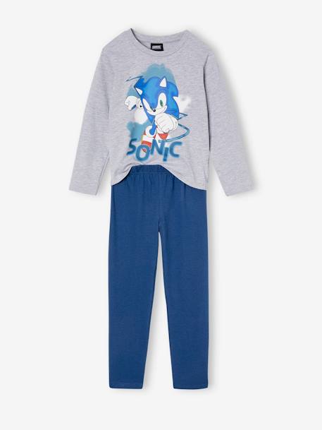 Pijama Sonic® infantil gris jaspeado 