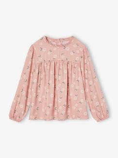 -Blusa de flores para niña