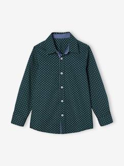 Niño-Camisa niño estampada de lunares