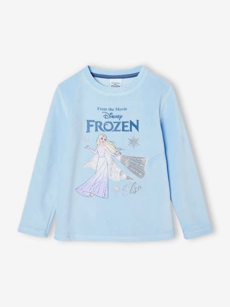 Pijama de terciopelo Disney® Frozen azul grisáceo 