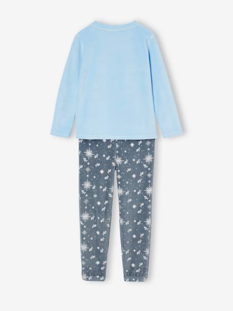 Pijama de terciopelo Disney® Frozen azul grisáceo 