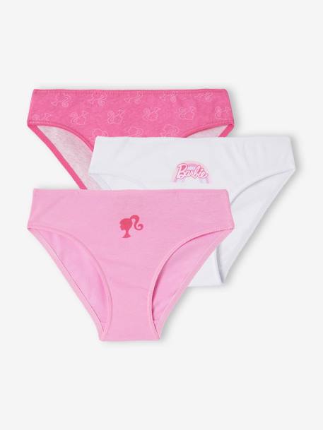 Pack de 3 braguitas Barbie® variadas lote rosa 