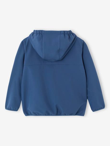 Chaqueta deportiva polar para niño azul 