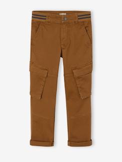 Niño-Pantalones-Pantalón cargo recto MorphologiK niño talla de cadera MEDIANA