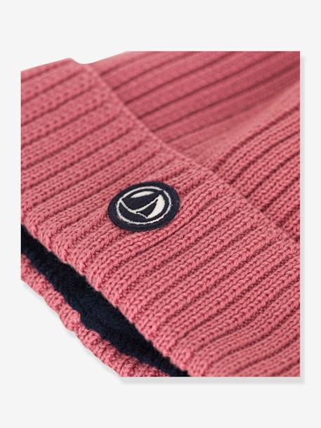 Gorro con forro polar PETIT BATEAU rosa 