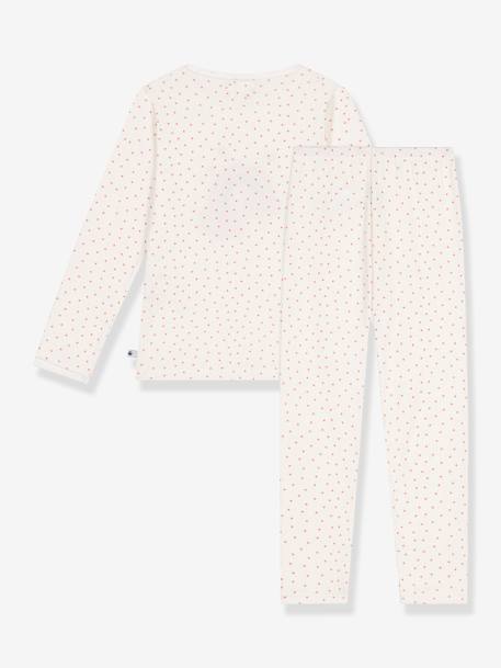 Pijama PETIT BATEAU blanco estampado 